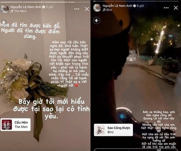 Nam Anh khoe người yêu điển trai sau khi công khai đính hôn