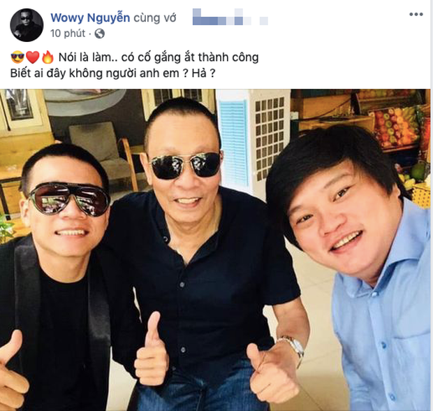 Wowy cũng gặp được anh em thất lạc MC Lại Văn Sâm