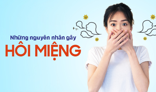 nguyên nhân gây hôi miệng