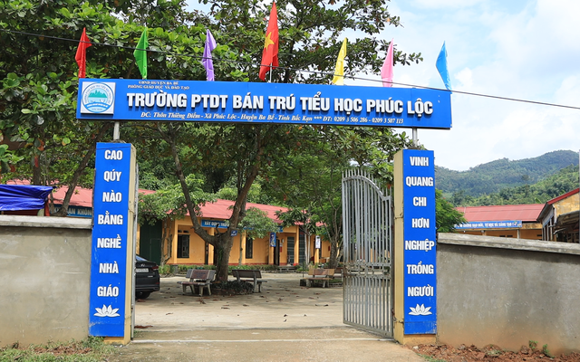 Trường PTDT bán trú Tiểu học Phúc Lộc, nơi xảy ra vụ việc