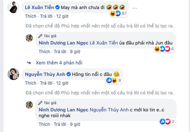 Ninh Dương Lan Ngọc vừa thả thính đã vội quay đầu