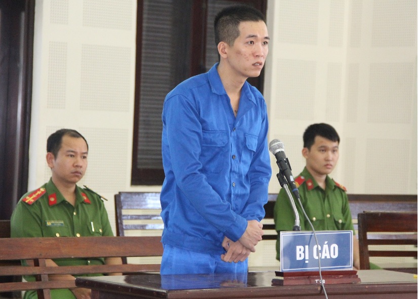Bị cáo Phan Trung Sơn tại phiên xét xử