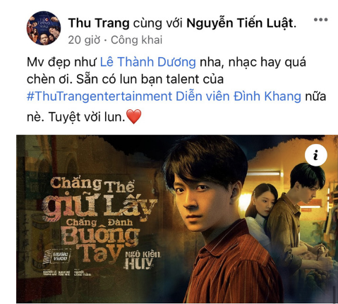 Sao Việt ủng hộ tinh thần Ngô Kiến Huy sau ồn ào con riêng với em gái Thanh Thảo