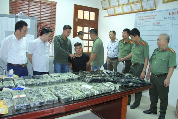Công an Lào Cai bắt giữ lô ma túy tổng hợp với số lượng lớn nhất 