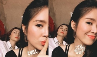 Bị Lê Phương 'dìm hàng' khi ngủ, vẻ đẹp của Ngân Khánh vẫn khiến dân mạng xuýt xoa