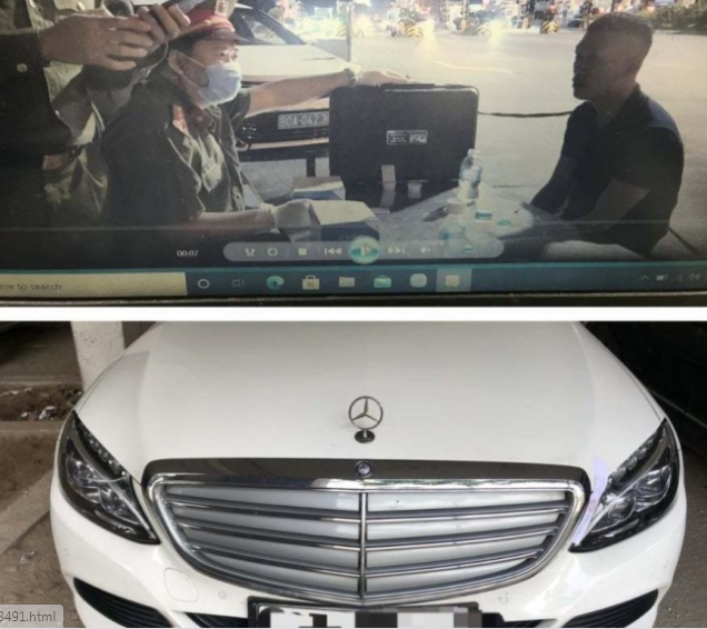 Tài xế quê Nam Định lái Mercedes dương tính với ma túy khai do uống rượu ngâm cần sa