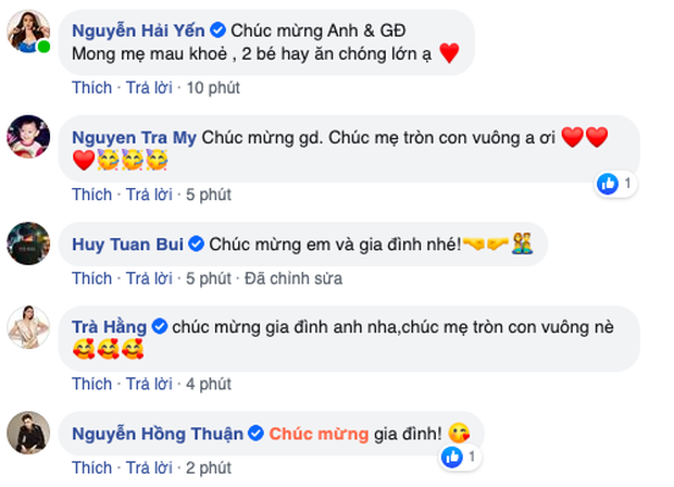 Khắc Việt vỡ òa khi vợ hạ sinh thành công đôi trai gái