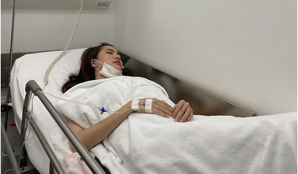 Hoa hậu Phan Thị Mơ nhập viện cấp cứu ngay sau buổi ra mắt phim mới