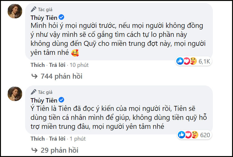 Xin trích quỹ ủng hộ miền Trung để giúp người lao động Việt Nam ở Nhật, Thủy Tiên bị netizen phản đối 