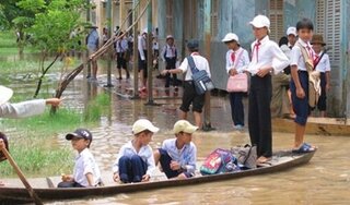 Học sinh toàn tỉnh Quảng Bình nghỉ học để phòng chống bão số 9