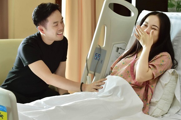 Dương Khắc Linh nén khóc khi chứng kiến quá trình vượt cạn của bà xã