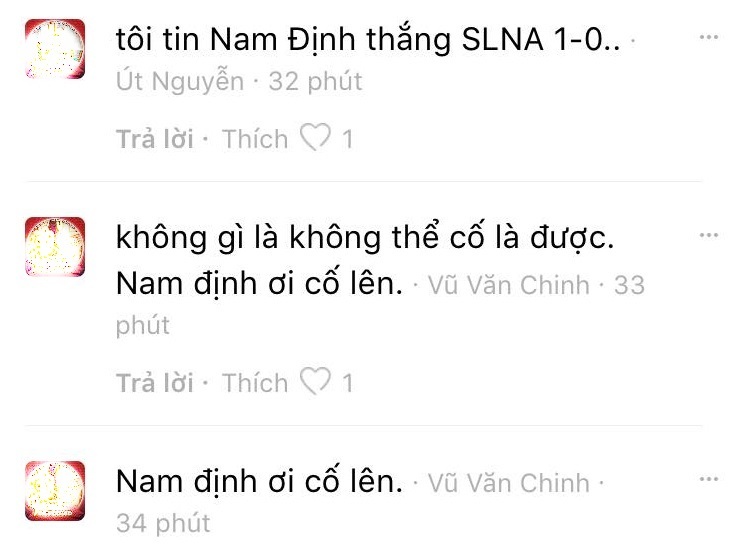 Cổ động viên SLNA mong Nam Định trụ hạng  