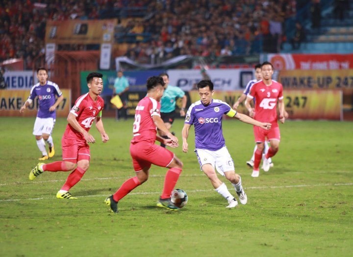 CLB Viettel hòa nhạt nhòa Hà Nội FC trên sân Hàng Đẫy