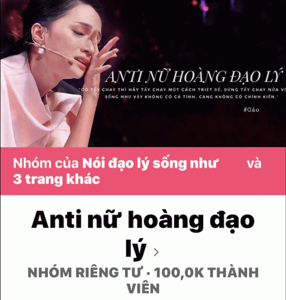 Hương Giang đanh thép yêu cầu group antifan dừng hoạt động, đề nghị cơ quan chức năng vào cuộc xử lý