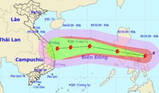 Siêu bão Goni có thể giảm cấp khi đổ bộ biển Đông