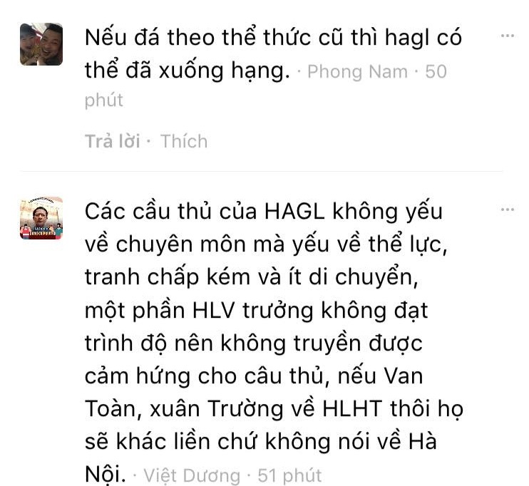 CLB HAGL nên mời ông Lê Thụy Hải về dẫn dắt