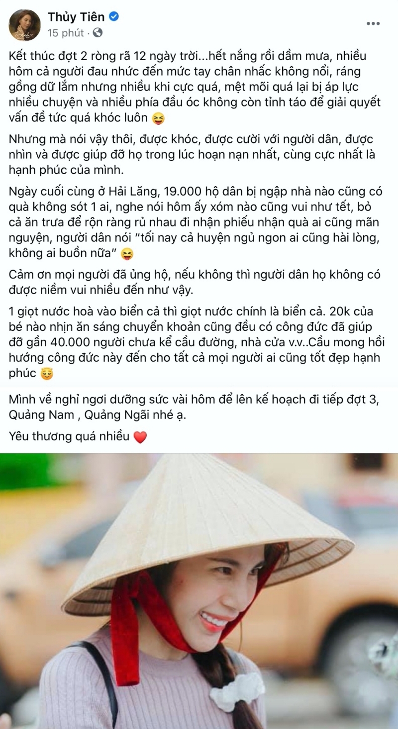 Thủy Tiên – Công Vinh gầy gò ngày trở về Sài Gòn, hé lộ kế hoạch cứu trợ miền Trung lần 3