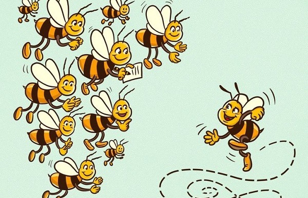 Khi đối mặt với khó khăn hãy suy nghĩ như một con ong