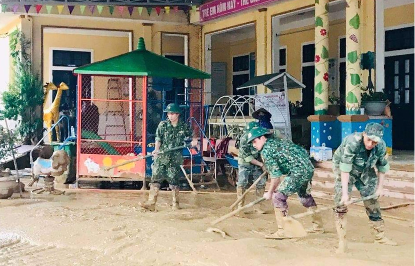 Gần 500 học sinh ở Quảng Trị vẫn chưa được trở lại trường