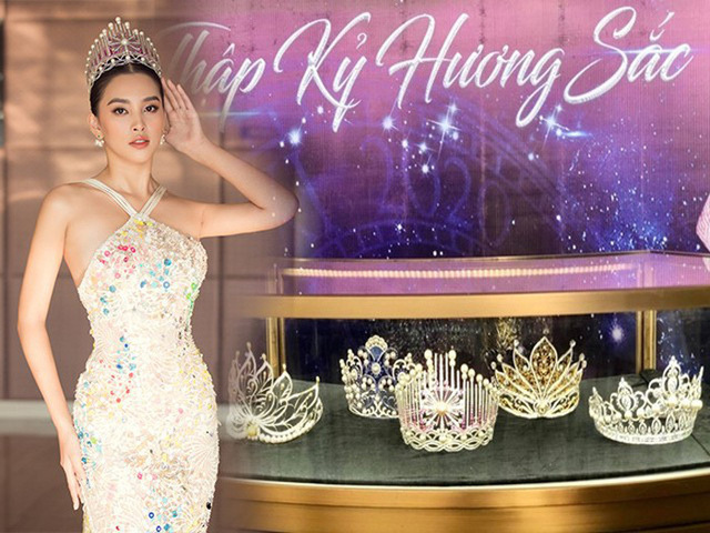 Cận cảnh chiếc vương miện của Hoa hậu Việt Nam 2020 với những con số gây 'choáng'