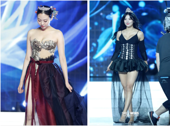 Thí sinh Hoa hậu Hàn Quốc bị 'đào lại' ảnh mặc hanbok hở hang gây 'nhức mắt' khán giả