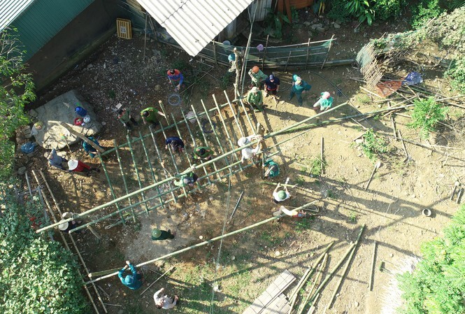 Nghệ An: Làm nhà tạm để di dời khẩn cấp 17 hộ dân ra khỏi vùng nguy hiểm