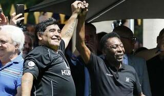 Pele tiếc thương Maradona hẹn chơi bóng cùng nhau ở thiên đường