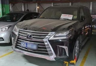 Xe Lexus gắn biển 80A ở Tân Sơn Nhất: Cục CSGT nói gì?