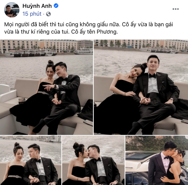 Huỳnh Anh tiếp tục đăng ảnh tình tứ bạn gái, fan thắc mắc chi tiết liên quan đến tình cũ