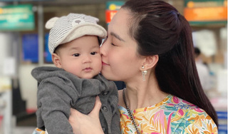 Bức ảnh Hoa hậu Đặng Thu Thảo và con trai gây sốt trên MXH