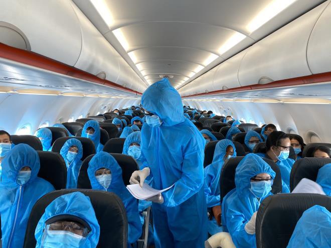 Vietnam Airlines đưa gần 360 công dân Việt Nam về nước an toàn