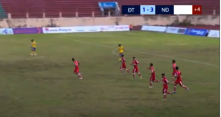 U21 Nam Định thắng đậm Đồng Tháp ở giải U21 quốc gia