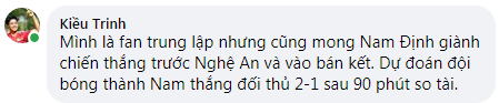 Fan trung lập cổ vũ U21 Nam Định đánh bại Nghệ An