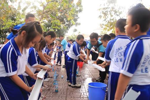 Hơn 45.000 học sinh được tuyên truyền bảo vệ tài nguyên nước cùng 'Mizuiku – Em Yêu Nước Sạch'