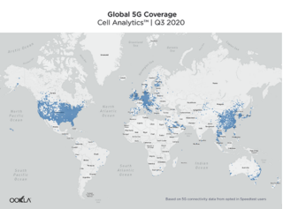 Tốc độ 5G kinh ngạc ở những quốc gia giàu có
