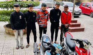 Thanh Hóa: Bắt nhóm thanh niên dùng dao cướp liên huyện