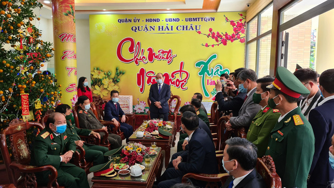 Thủ tướng Nguyễn Xuân Phúc thăm, chúc Tết tại Đà Nẵng