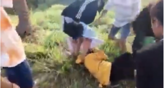 Xác minh clip cô gái nghi mang thai bị đánh, đạp vào bụng ở Tây Ninh