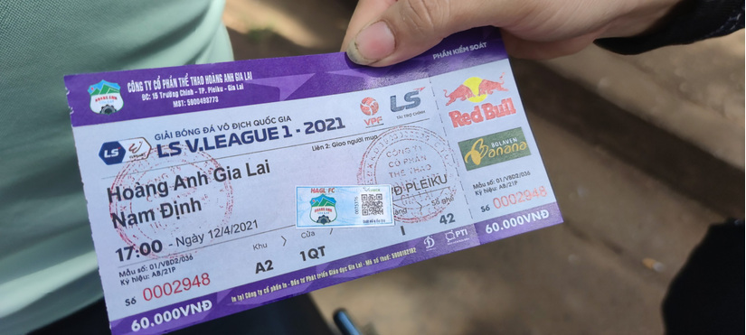 Căng thẳng vé xem HAGL tiếp Nam Định vòng 9 V.League  