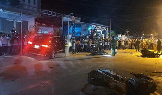 Tạm giam tài xế ô tô say xỉn tông 7 người thương vong ở Quảng Nam