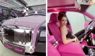 Siêu xe Roll Royce hơn 30 tỷ màu hồng Ngọc Trinh khoe có gì đặc biệt?