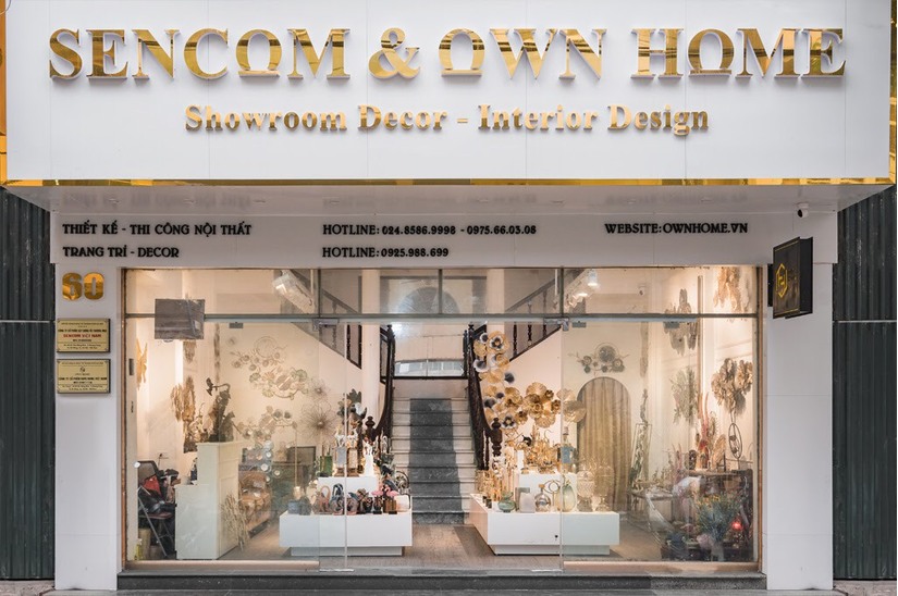 Showroom Decor trang trí Sencom nơi tạo nên sự tin tưởng cho mọi khách hàng