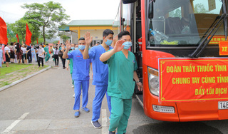 200 nhân viên y tế Quảng Ninh lên đường 