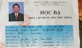 Từ thông tin của Báo Dân Việt, công an vào cuộc điều tra Chủ tịch Mặt trận xã ở Nam Định làm giả học bạ