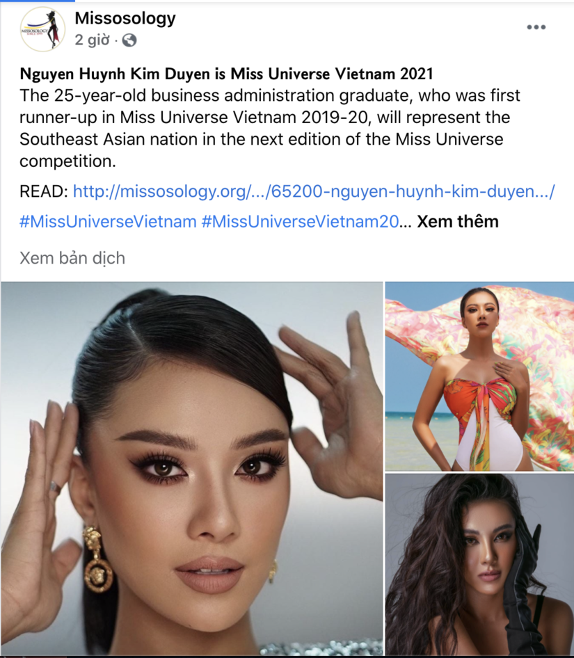 Á hậu Kim Duyên thi Miss Universe 2021 ở đâu khi thời gian tổ chức thay đổi?