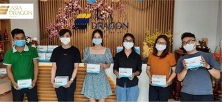 Asia Dragon tặng 20.000 khẩu trang y tế