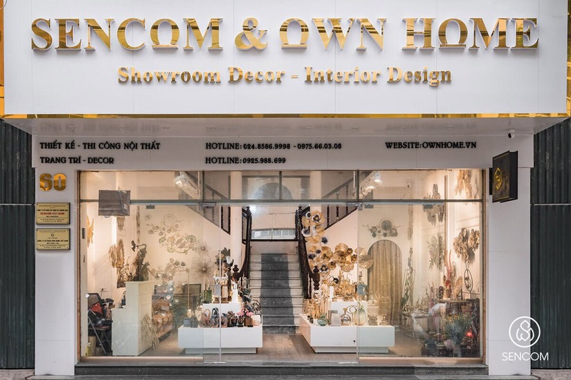 Sencom, Showroom chuyên cung cấp sản phẩm decor nội thất nổi bật nhất hiện nay