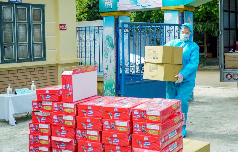 Quỹ sữa vươn cao Việt Nam và hành trình mang sữa đến với trẻ em Điện Biên giữa đại dịch