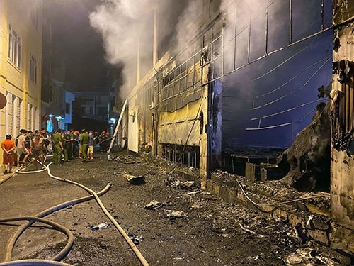 Danh tính 6 nạn nhân tử vong trong vụ cháy phòng trà ở Nghệ An