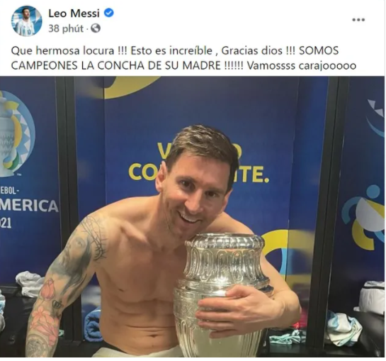 Messi từng nhắc đến sự trả thù trước khi Argentina vô địch Copa America 2021